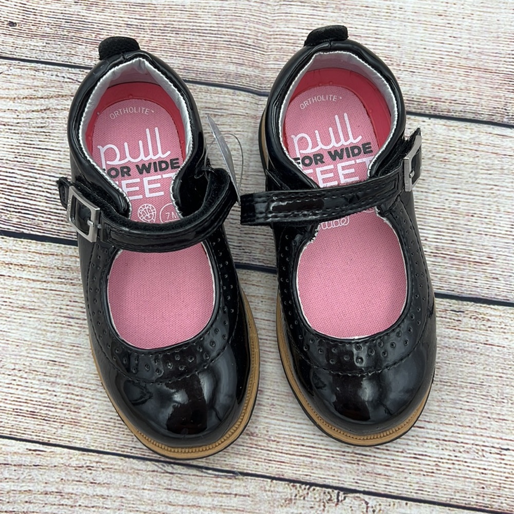 Step & Stride Ortholite Maryjanes Sz 7M - Picture 2 of 7